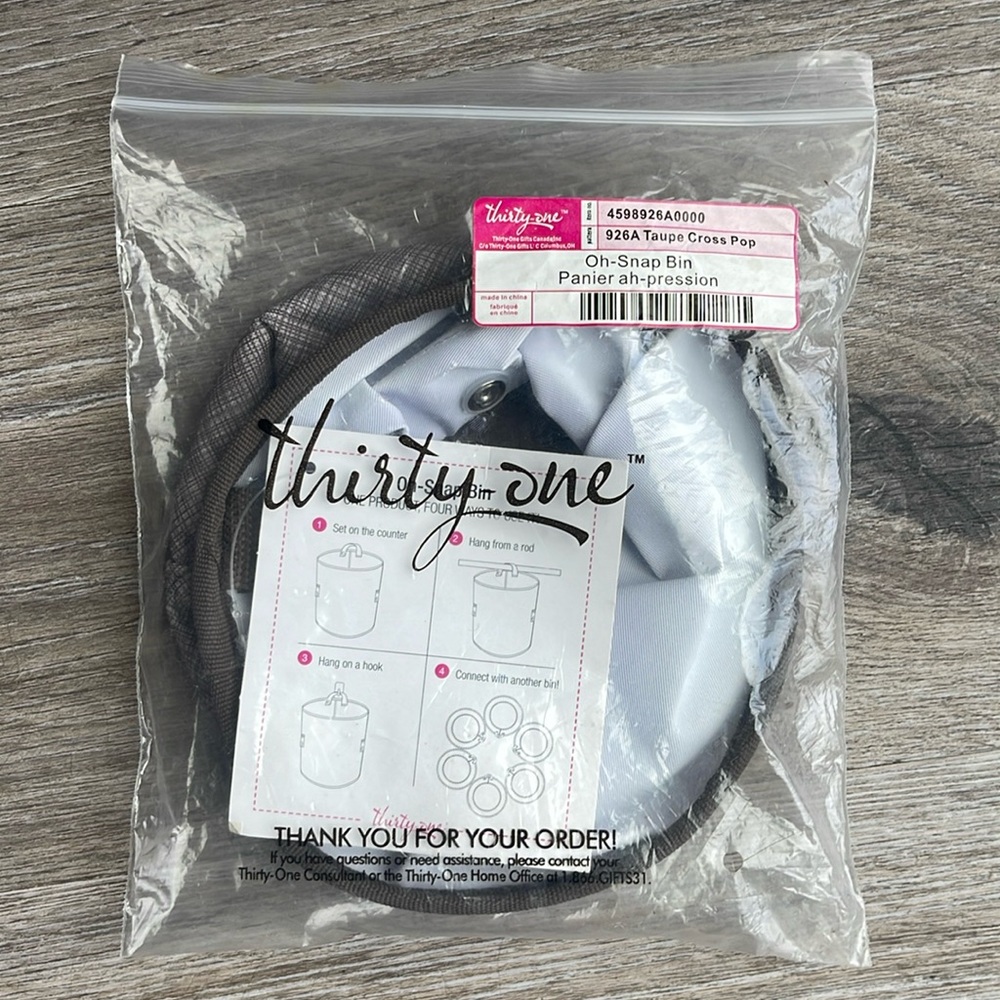 Oh-Snap Bin by Thirty-One